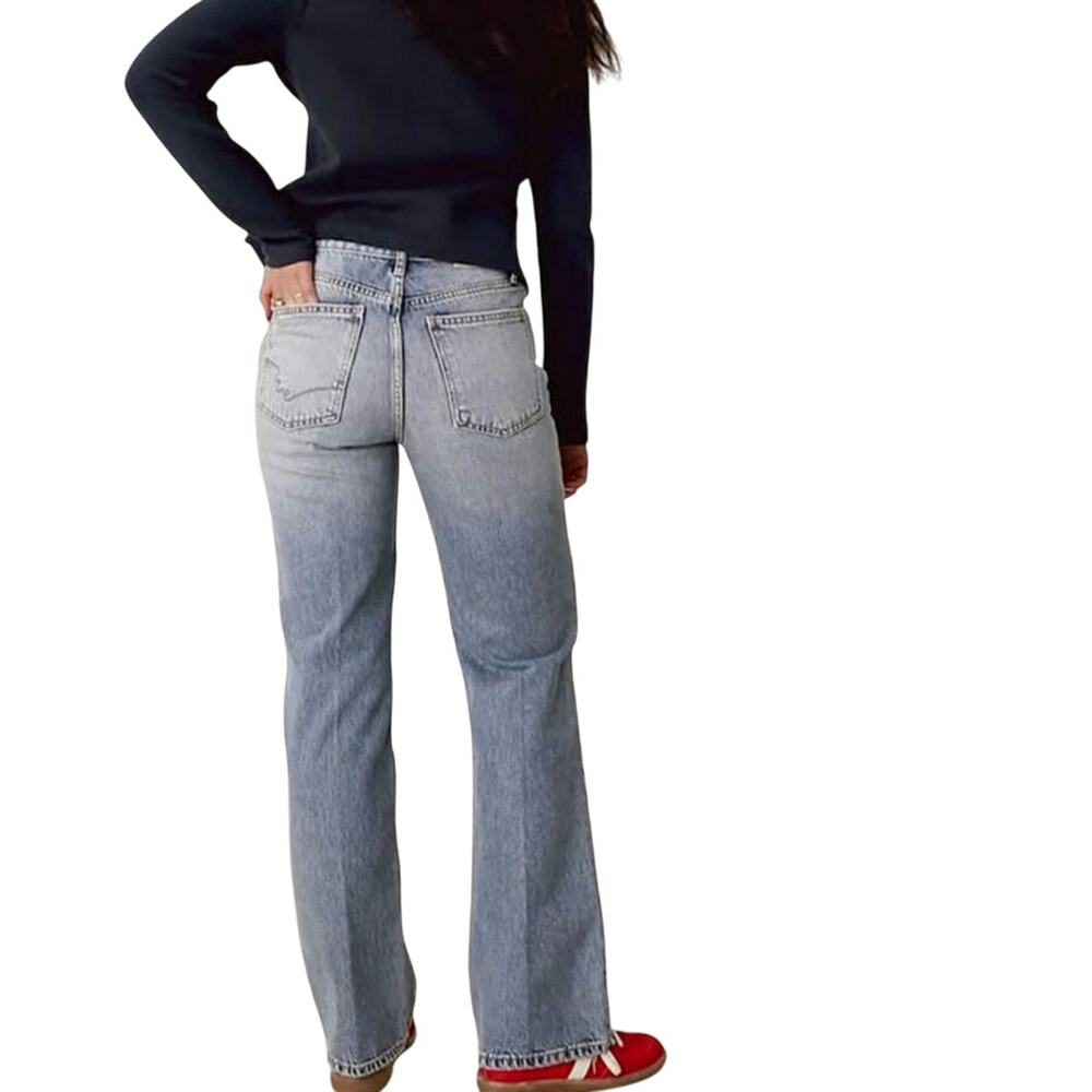Free People Holly Highrise Bootcut Distressed Jeans Size 26 NWT